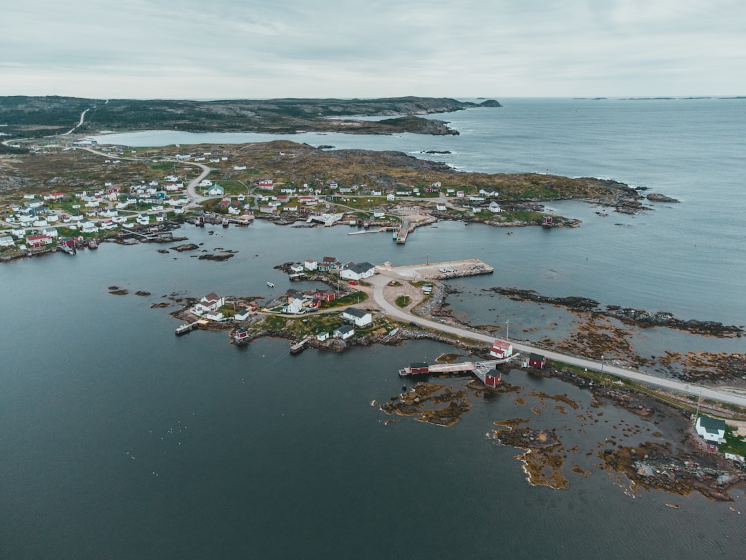 Paysage de Ålands agriculteurs