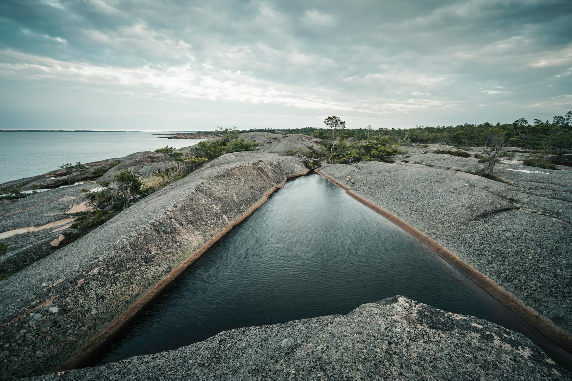 Vue de Ålands kulturslingor
