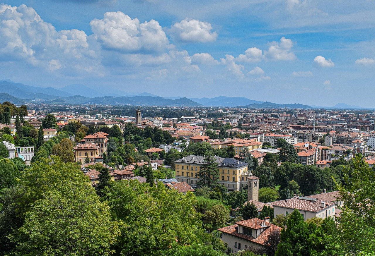 Vue de Bergamo