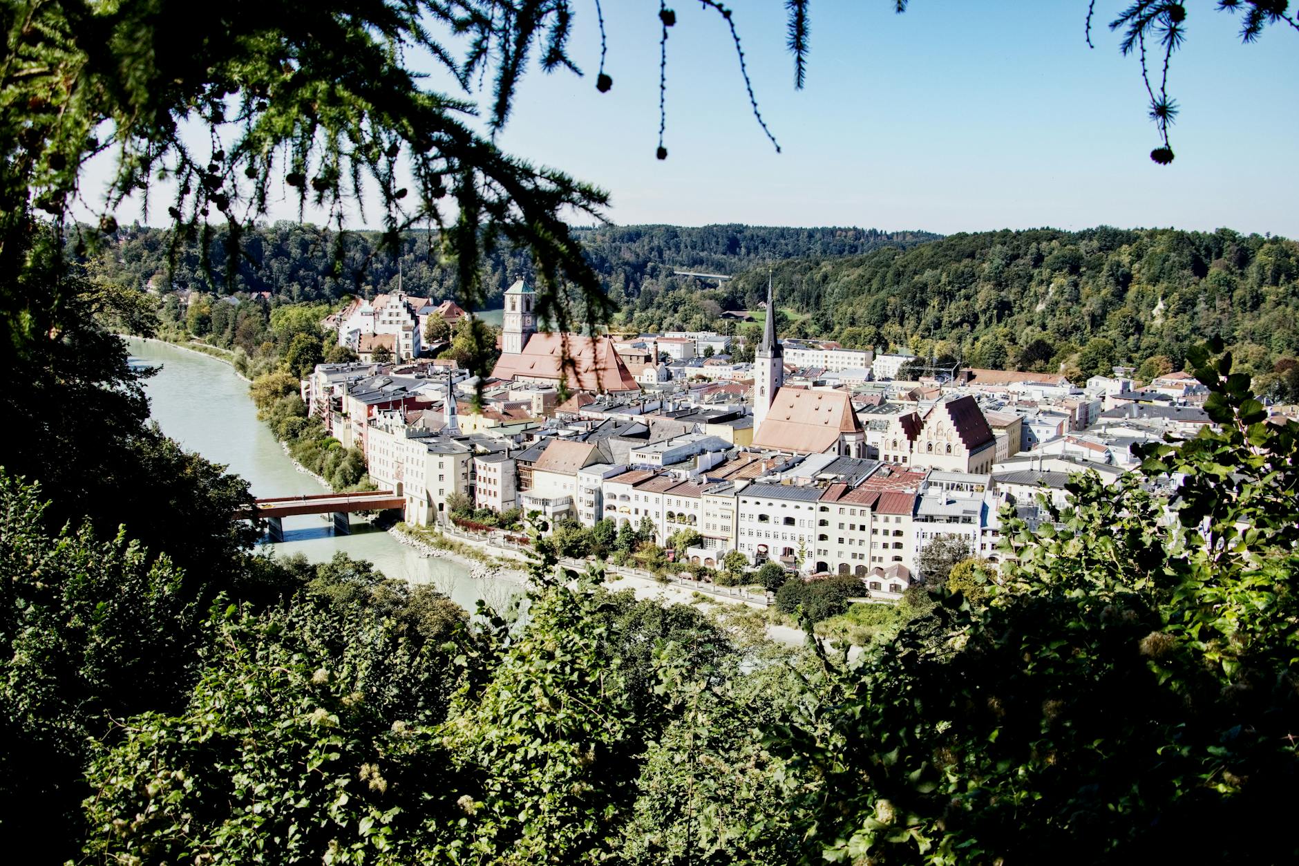 Vue de Braunau am Inn