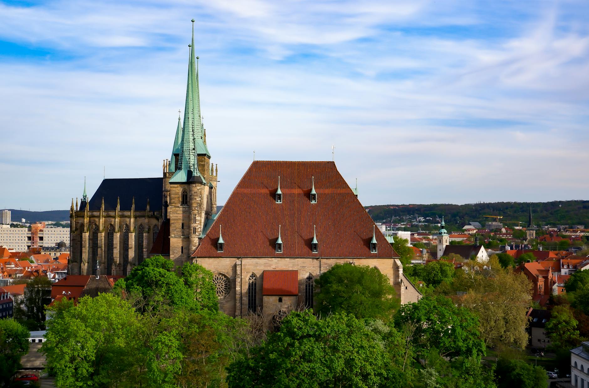 Vue de Erfurt