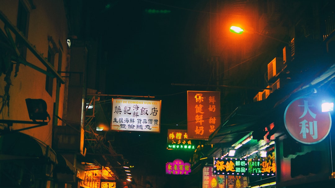 Vue de Freguesia de Macao Péninsule Zone Nord