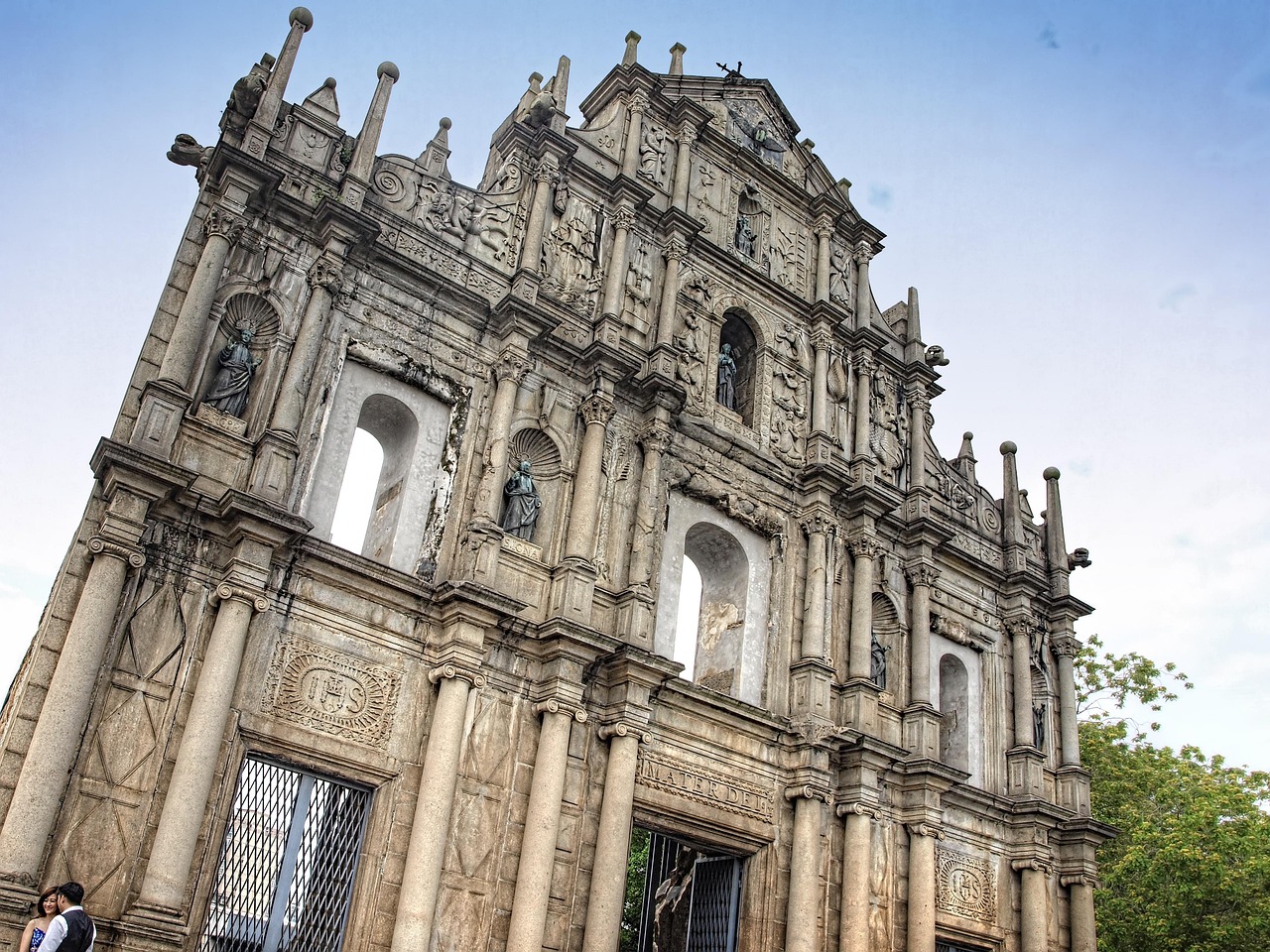Vue de Freguesia de Macao Zone Colline Sud-Est