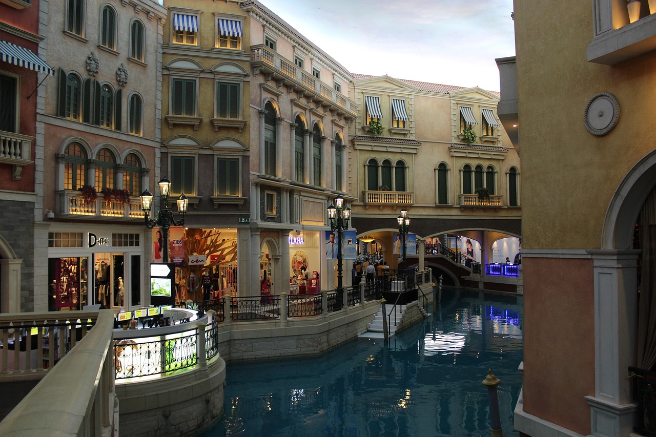 Vue de Freguesia de Macao Zone Commerciale Centrale
