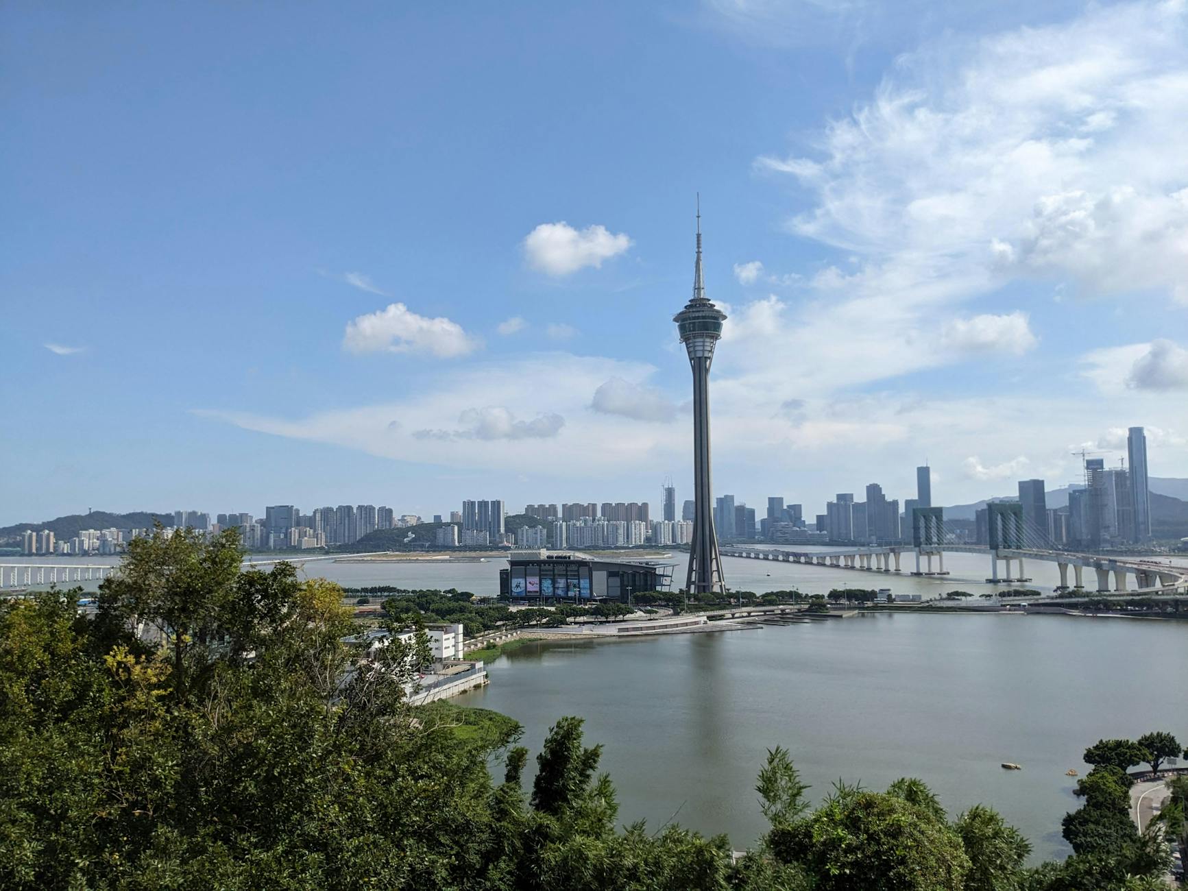 Vue de Freguesia de Macao Zone Maritime