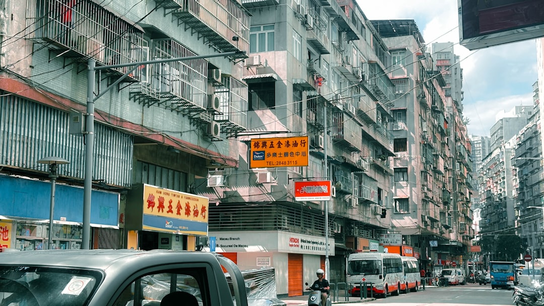 Vue de Freguesia de Macao Zone Touristique Patrimoine