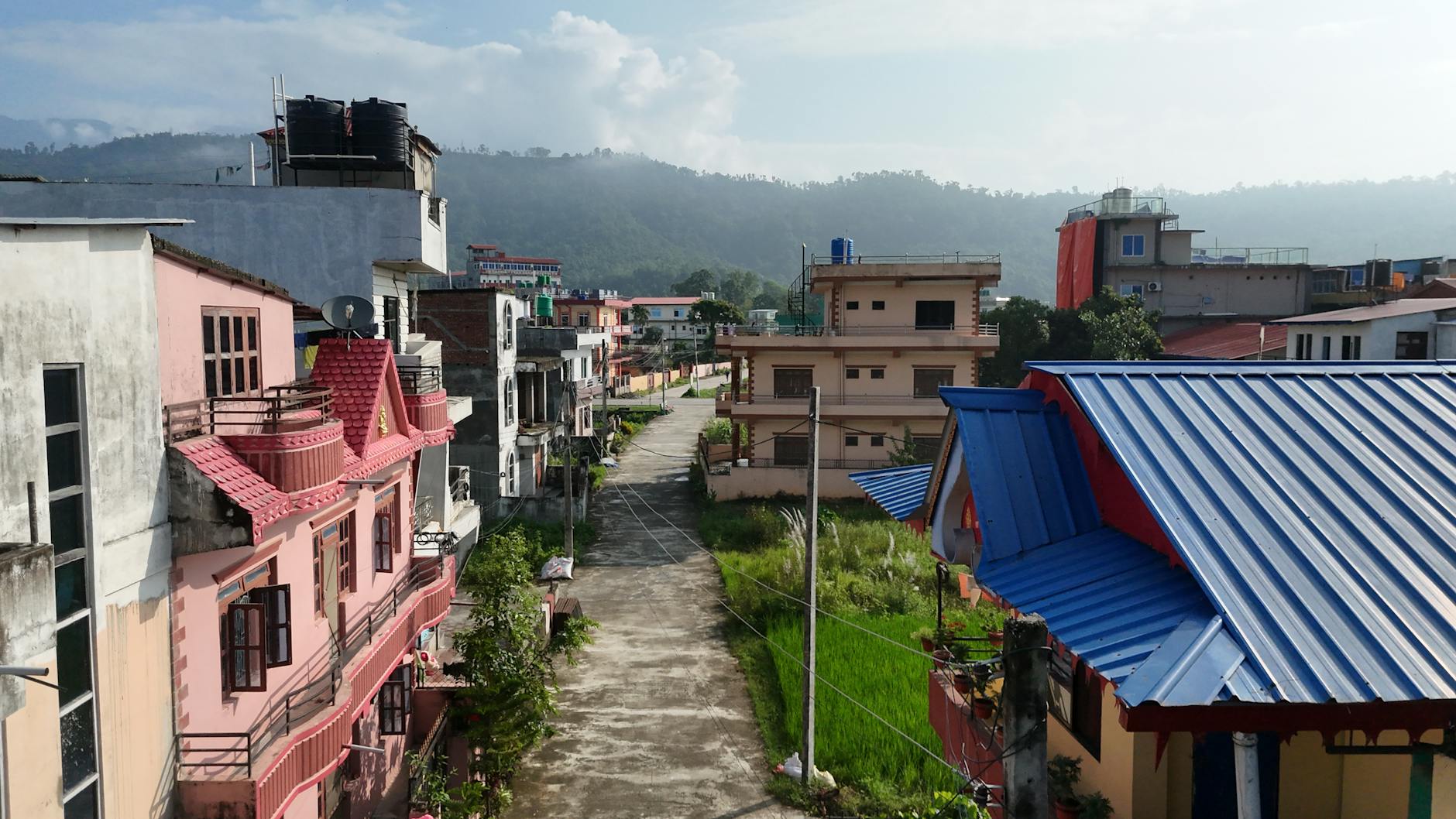 Paysage de Hetauda