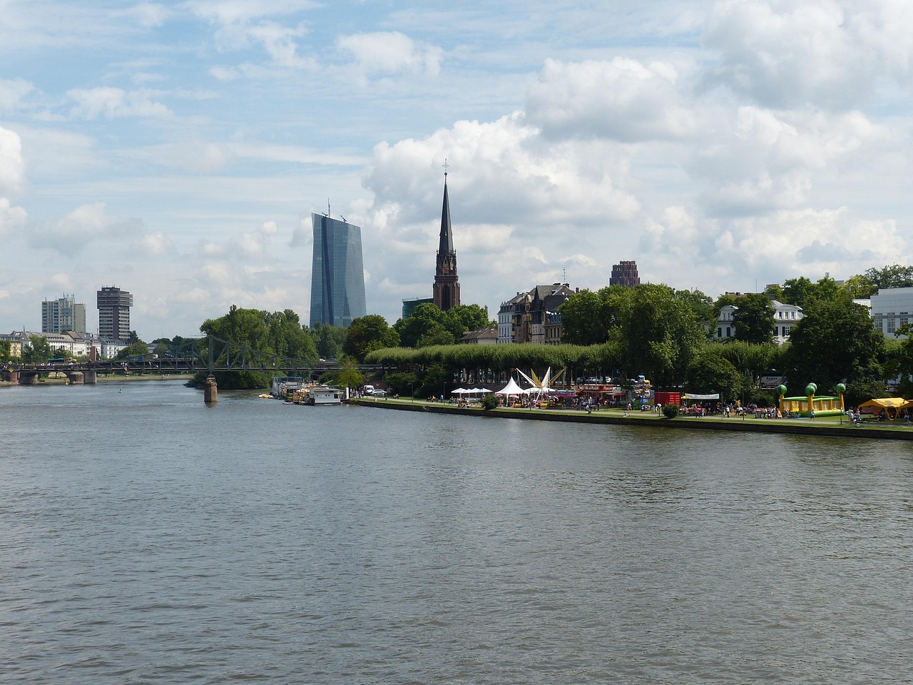 Vue de Hochheim am Main