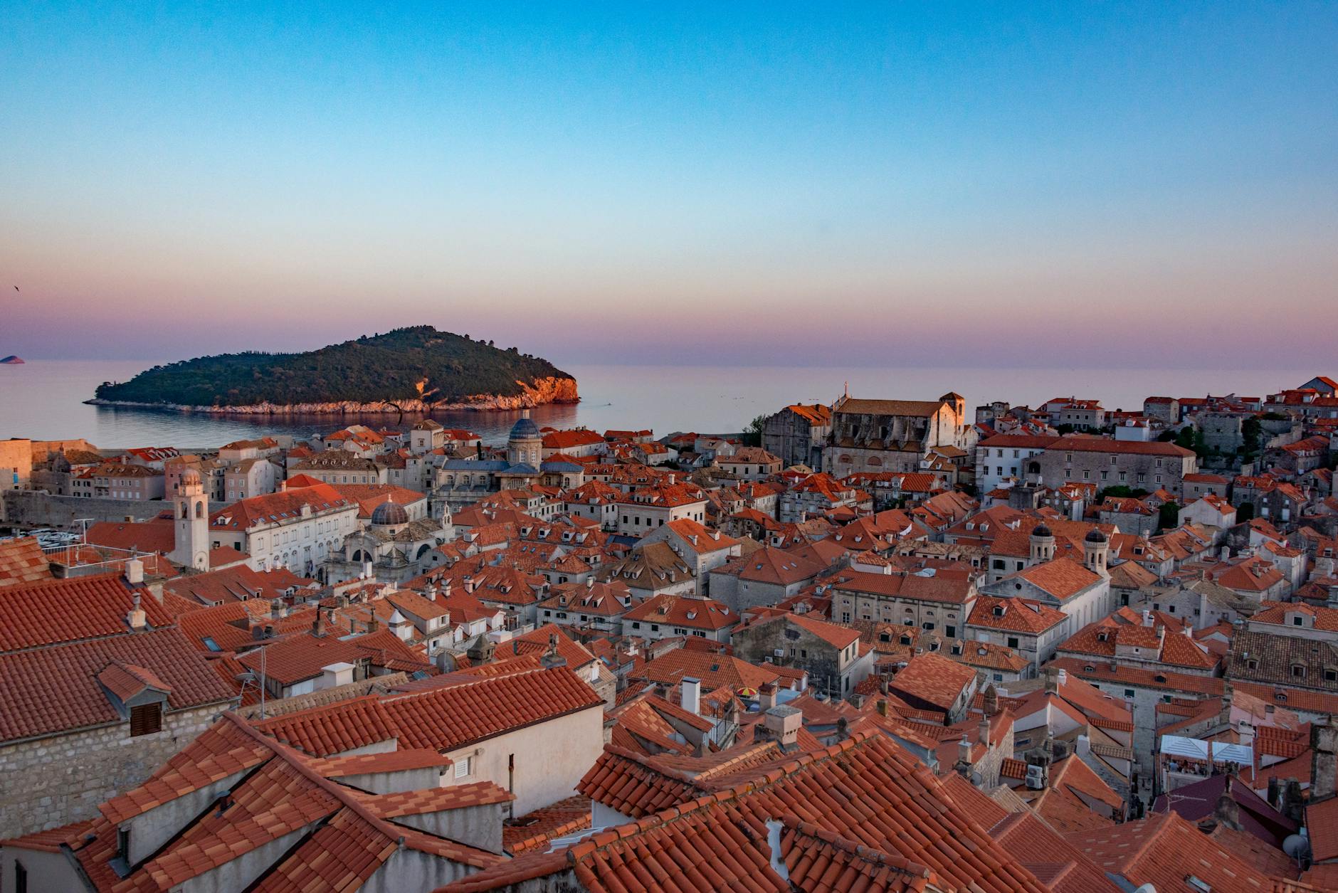 Paysage de Korčula