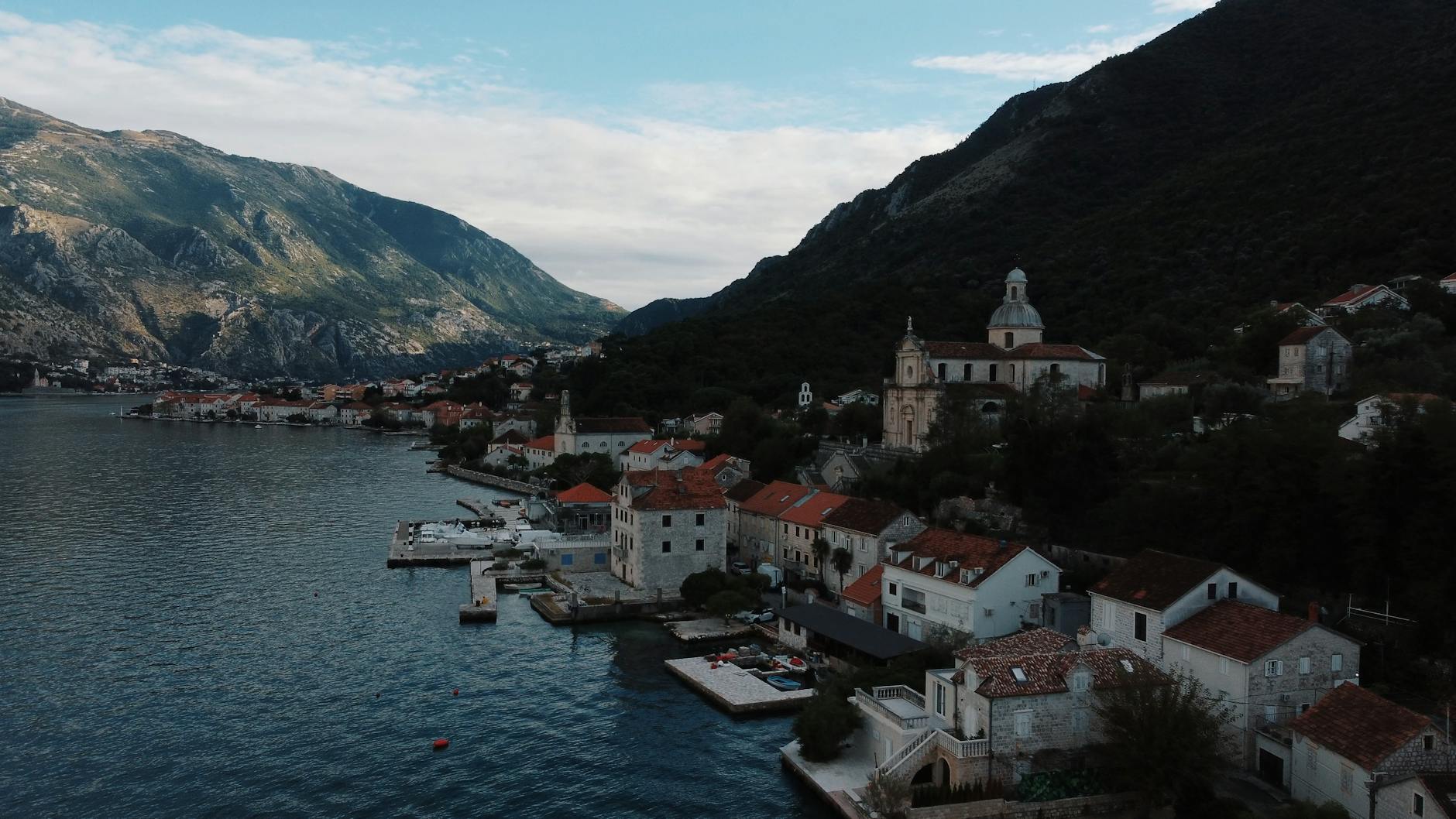 Paysage de Kotor