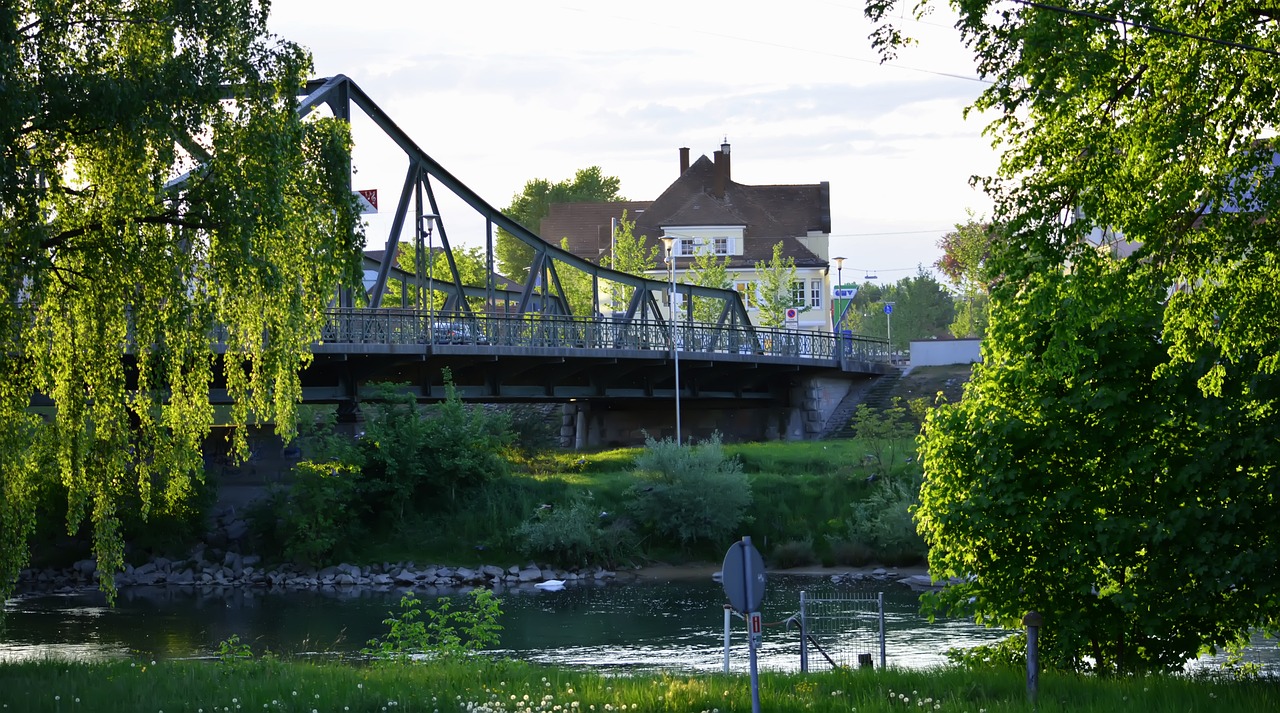Vue de Landau an der Isar