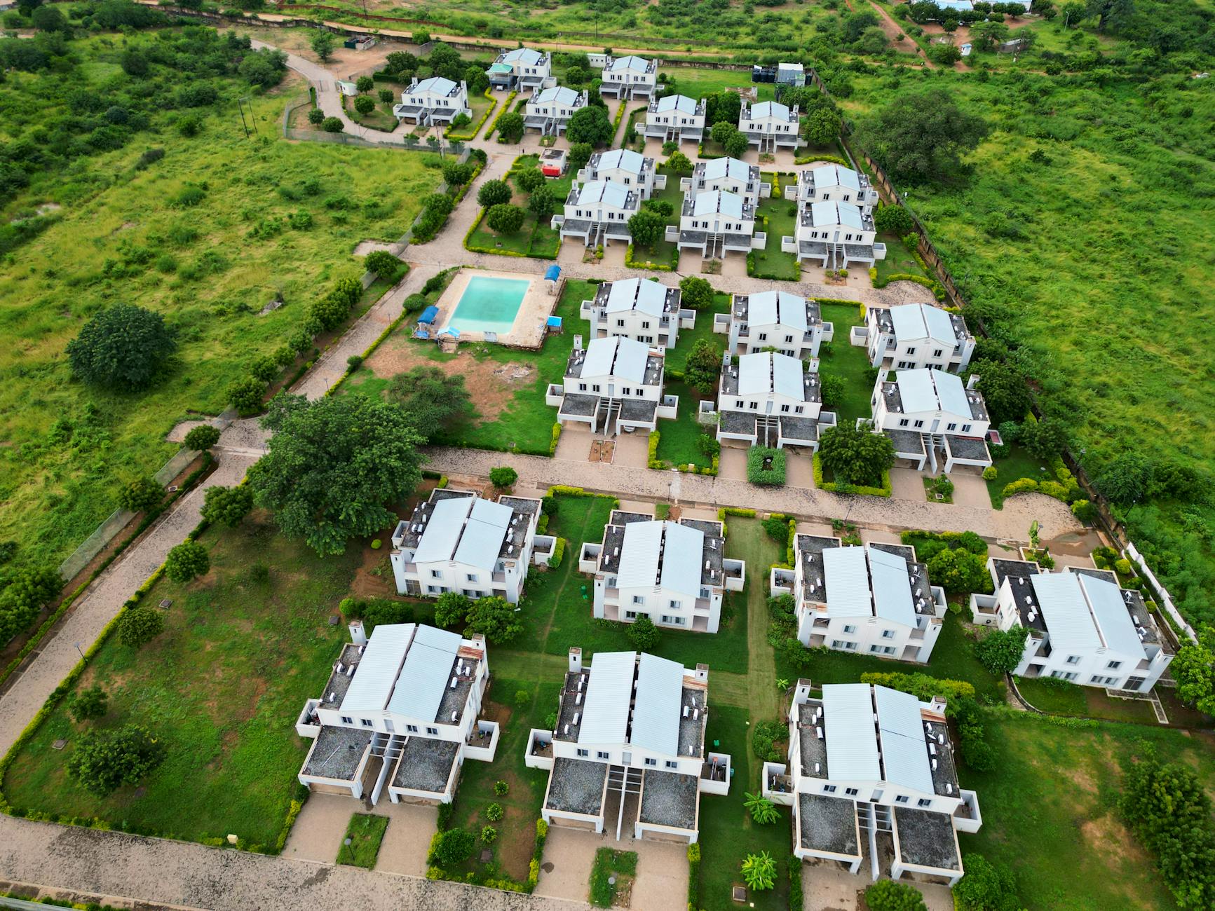 Paysage de Lilongwe Old Town