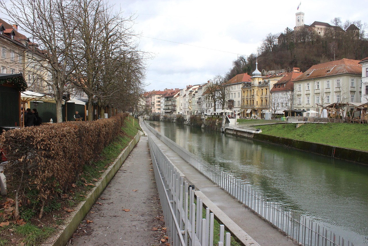 Paysage de Ljubljana