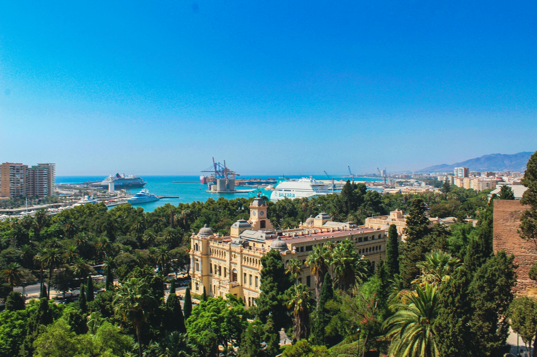 Vue de Malaga