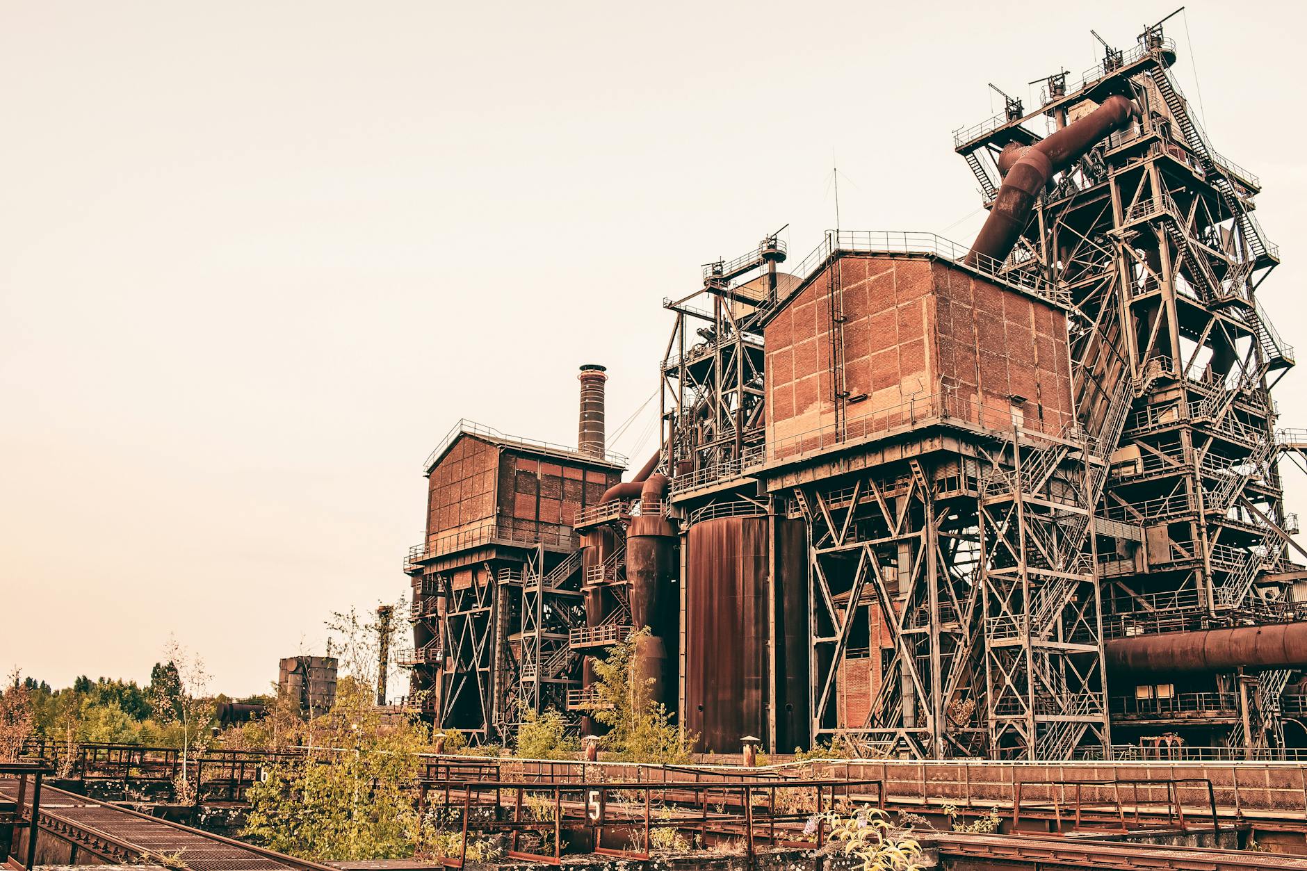 Paysage de Minya Industrial