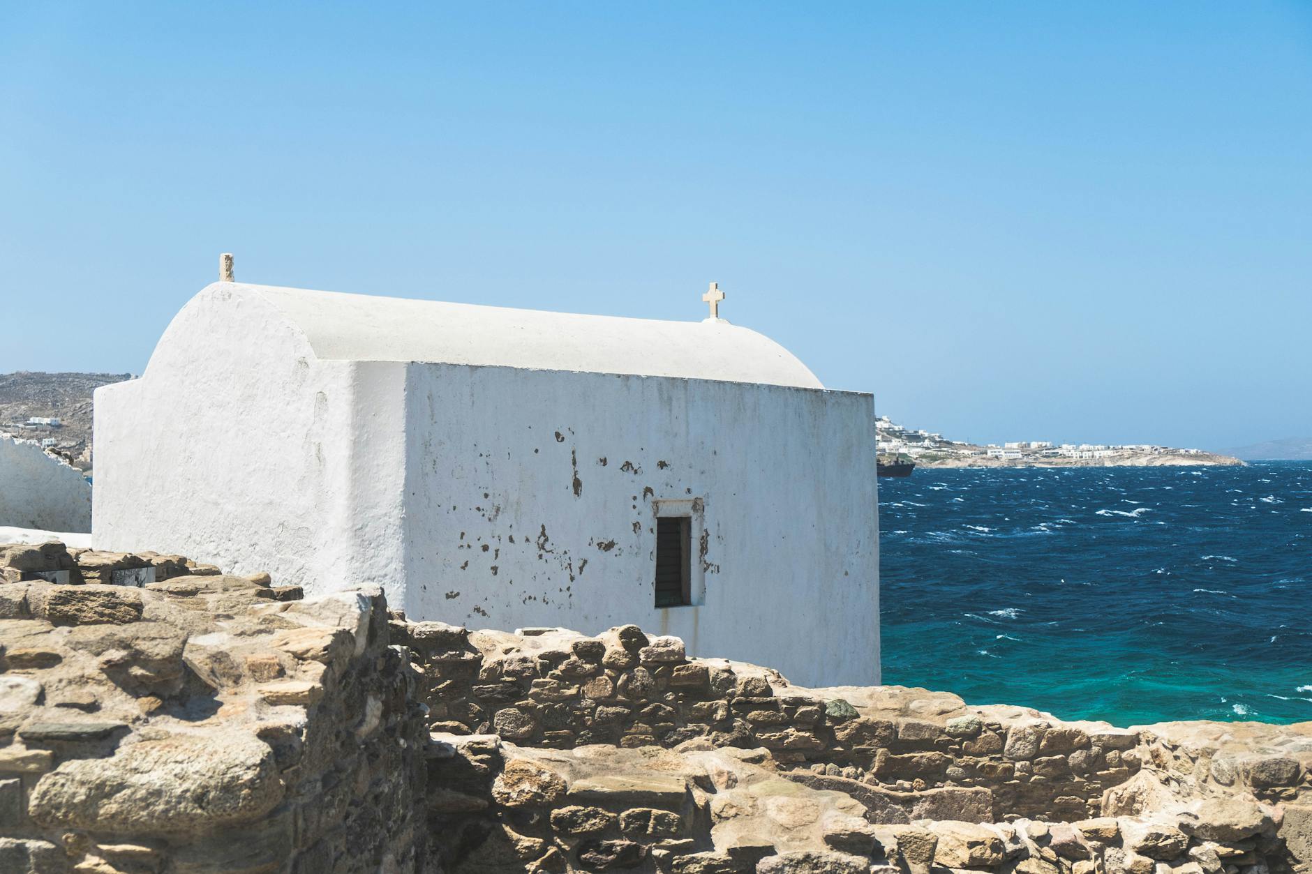 Paysage de Mykonos