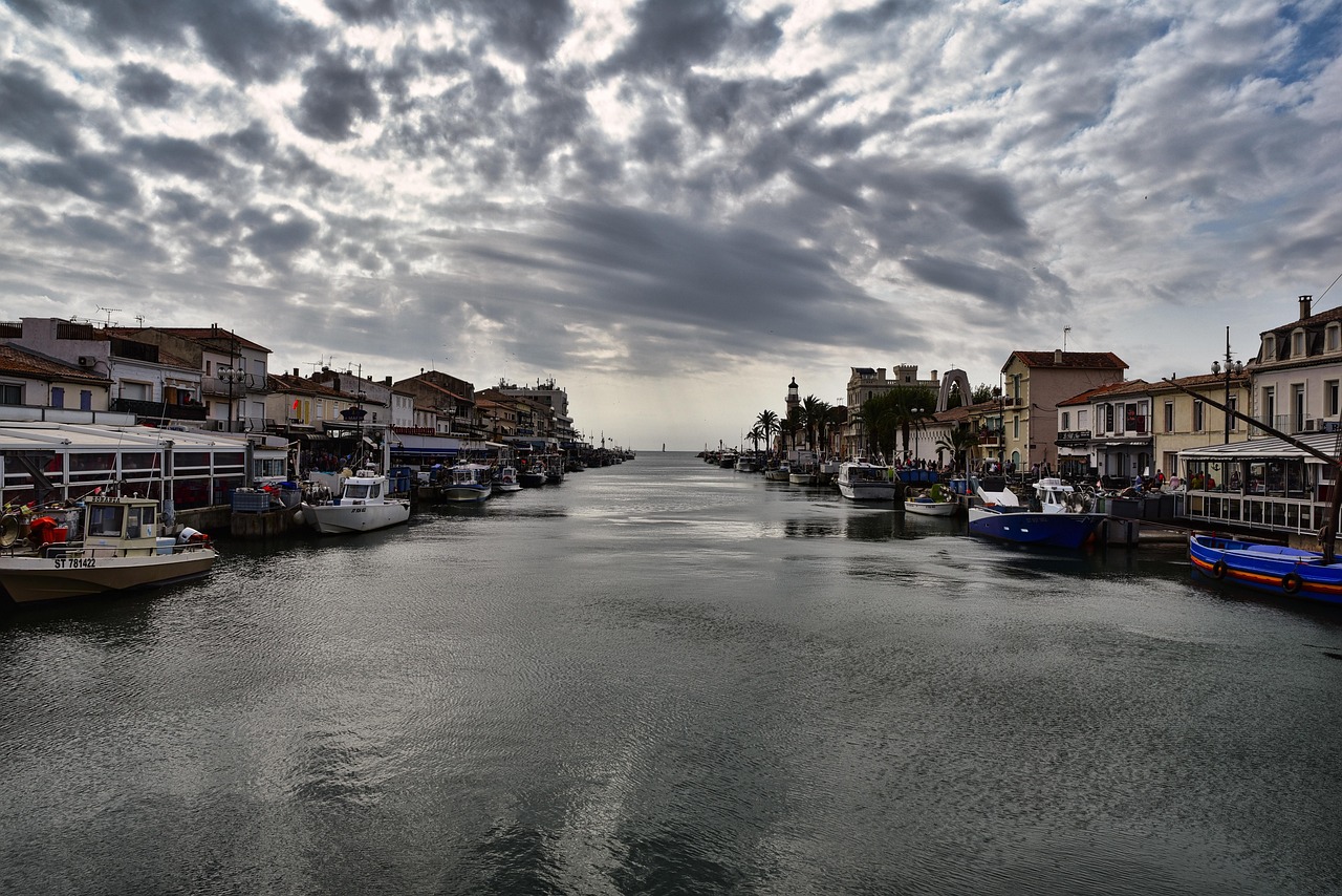 Vue de Ocean Harbour Historical Port