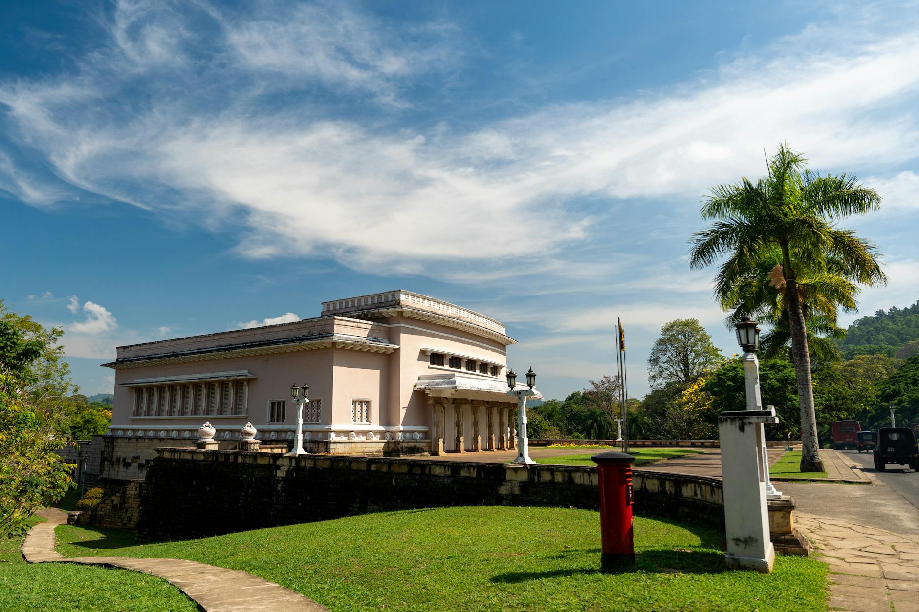 Paysage de Peradeniya