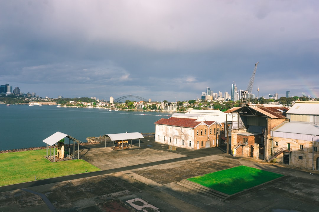 Paysage de Puerto Argentino Port