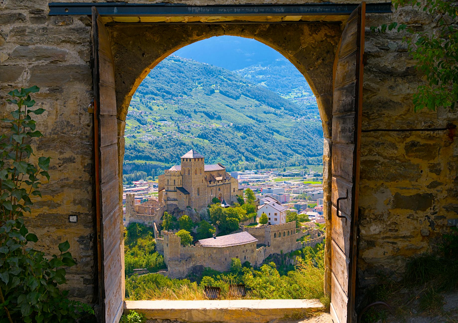 Vue de Riehen