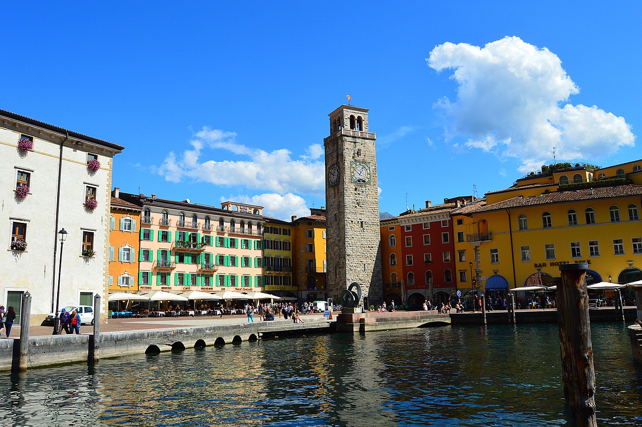 Paysage de Riva del Garda